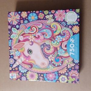 🧩 Groovy Animals Unicorn 750 piece puzzle
